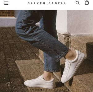 Oliver Cabell Leather Sneakers - size 9